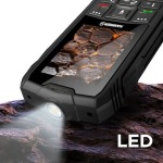 Hammer Rock LTE Dual SIM Ανθεκτικό Κινητό με Μεγάλα Κουμπιά Μαύρο - Image 6