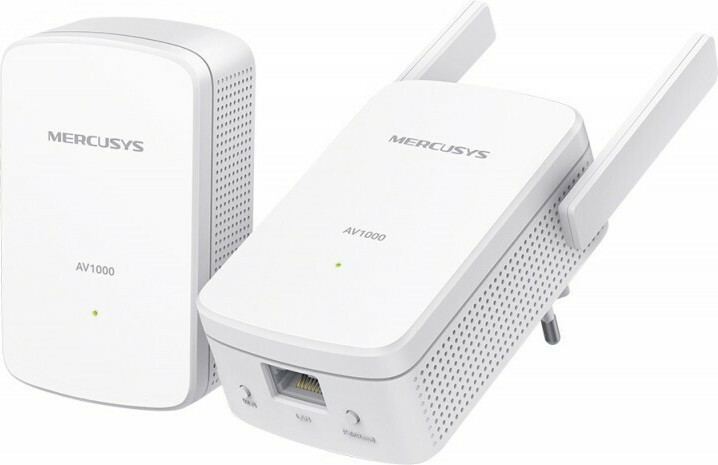 20210118120425_mercusys_mp510_kit Mercusys MP510 KIT v1 Powerline Διπλό για Ασύρματη Σύνδεση Wi‑Fi 4 και 2 Θύρες Gigabit Ethernet - Image 1
