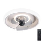 POWERTECH ανεμιστήρας οροφής με LED φως, 80W