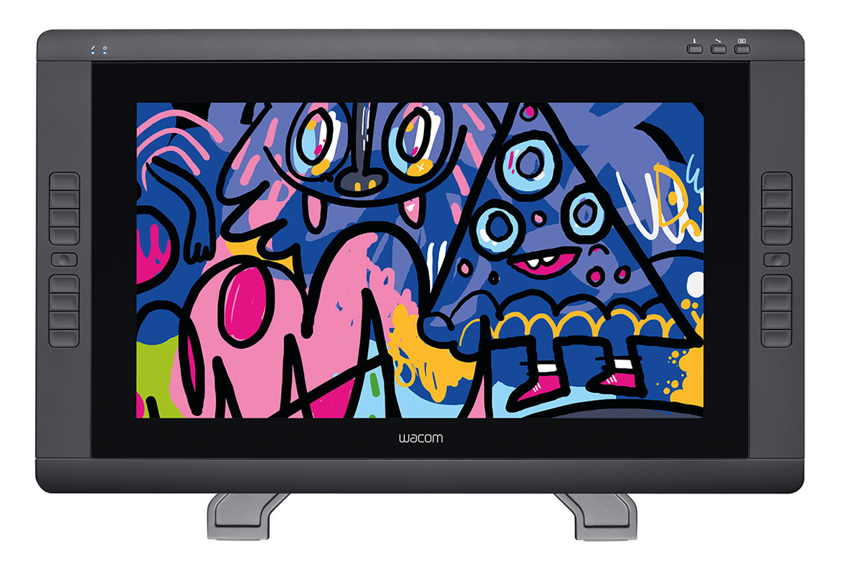 M-DTK2200-GB WACOM used οθόνη αφής DTK2200 H-IPS LCD, 21.5" 1920x1080, DVI, με PEN, Grade B - Image 1
