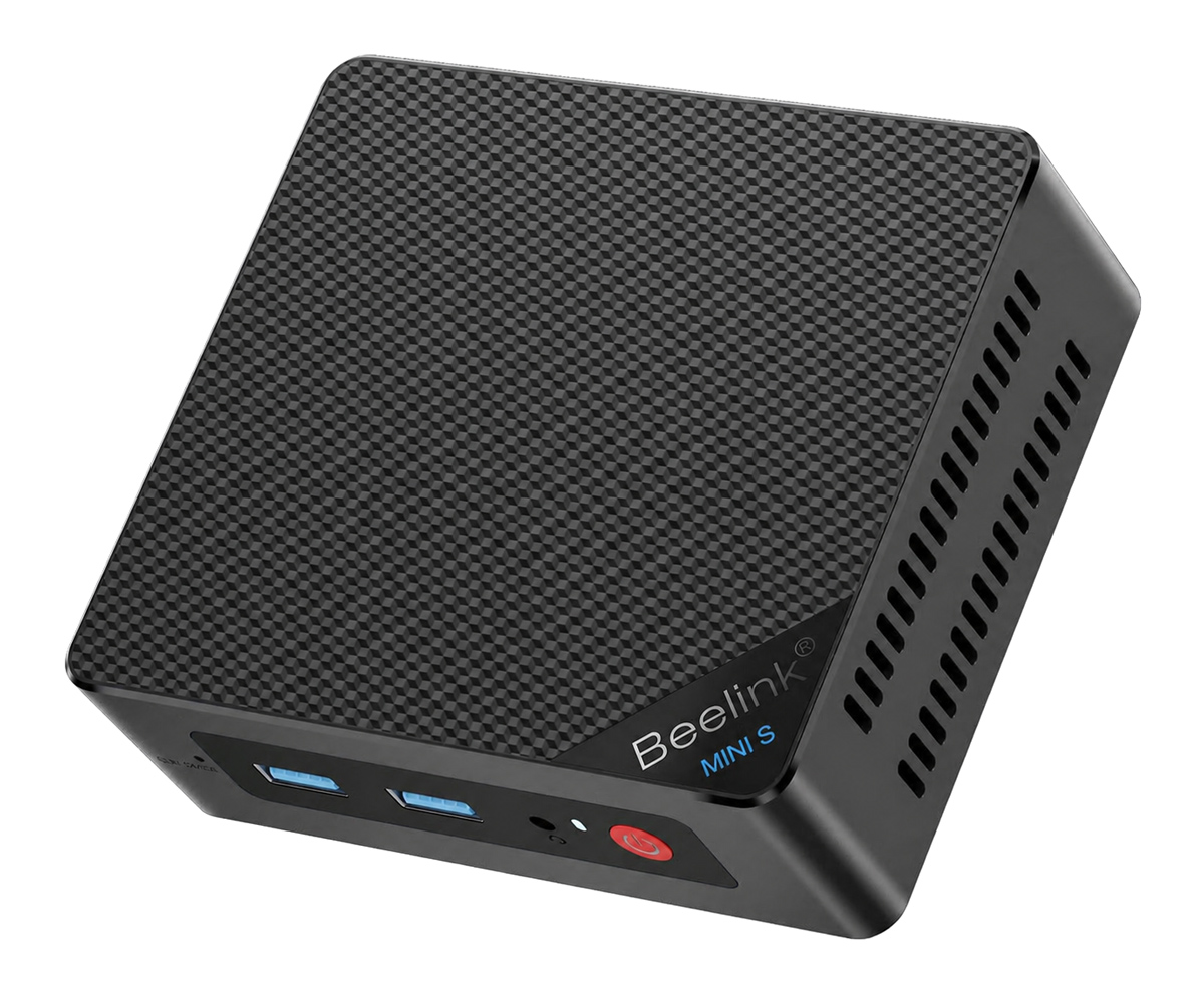 MINIS12PROLP-N100-12512 BEELINK mini PC Mini S12 Pro, Intel N100, 12GB, 512GB M.2, Windows 11 Pro - Image 1