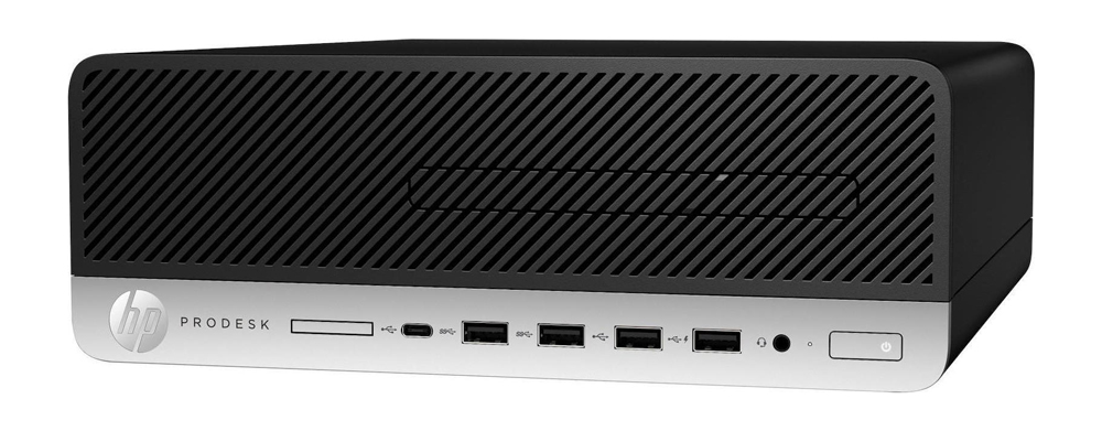 PC-3310-SQR HP PC ProDesk 600 G4 SFF, Refurbished Grade A Repainted, i3-8100, 8/256GB M.2, FreeDOS - Image 1