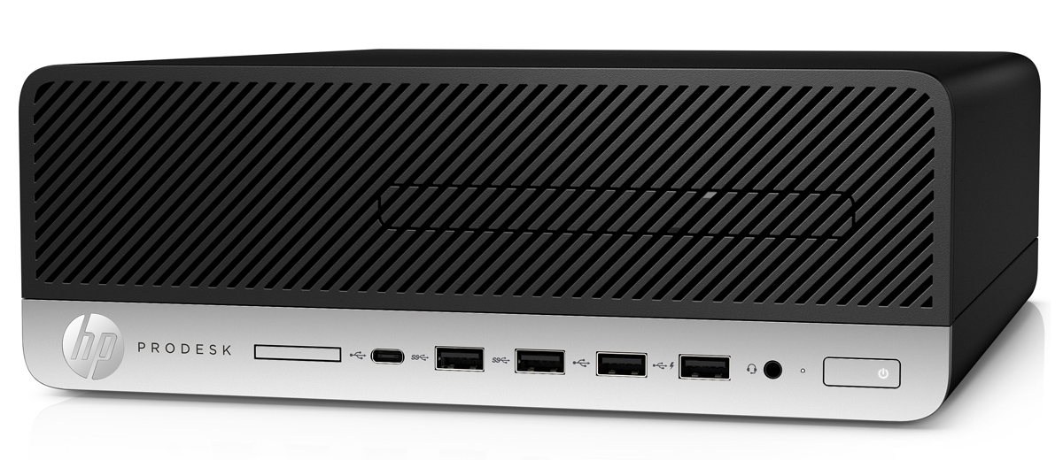 PC-3334-SQR HP PC ProDesk 600 G5 SFF, Refurbished Grade A Repainted, i5-9500T, 16/256GB M.2, FreeDOS - Image 1
