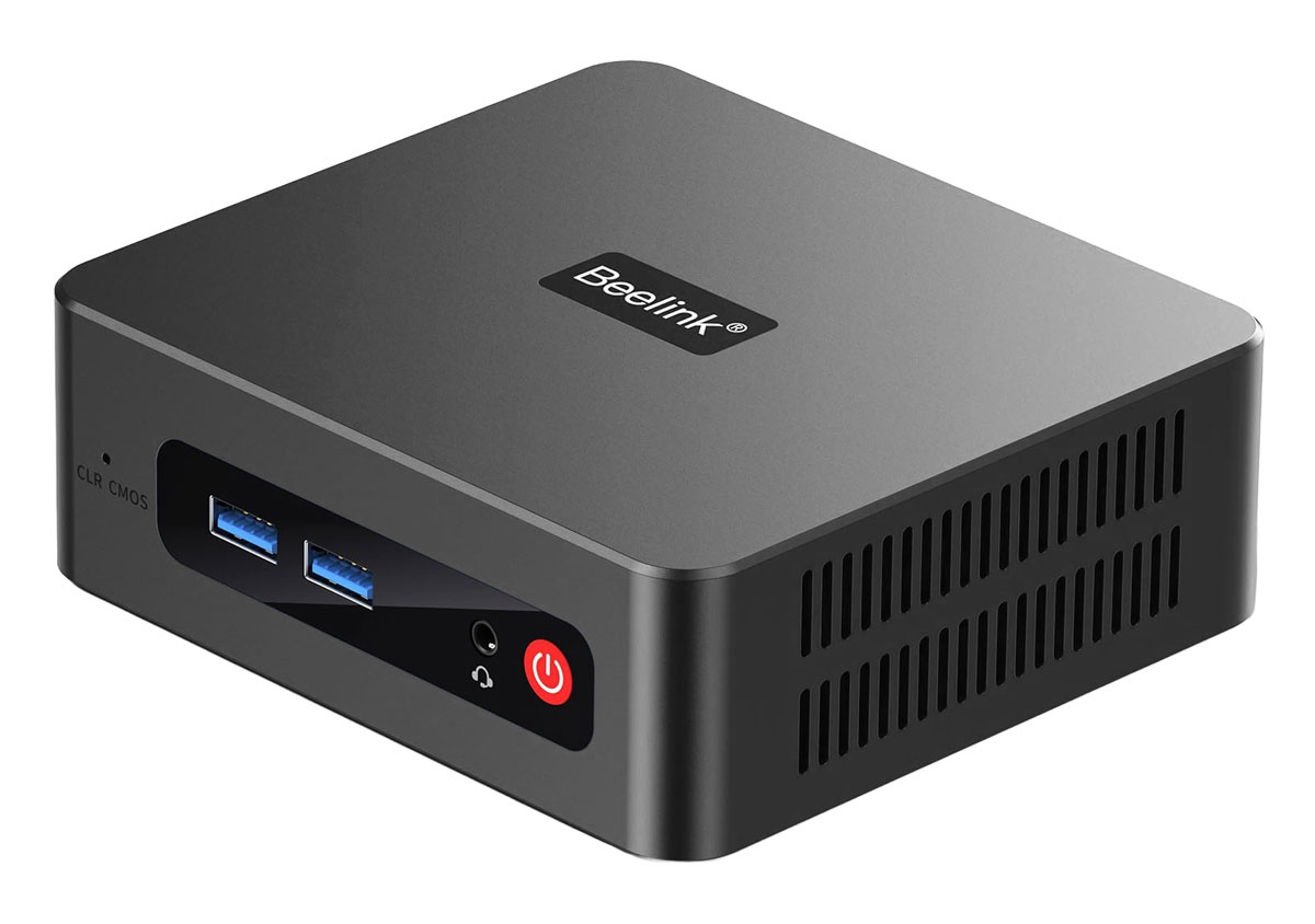 SER3-3200U-8480 BEELINK mini PC SER3, AMD Ryzen 3 3200U, 8GB, 480GB M.2, Windows 11 Pro - Image 1
